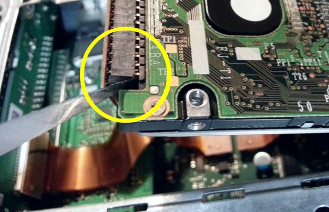 MyGig REN Hard Drive Removal